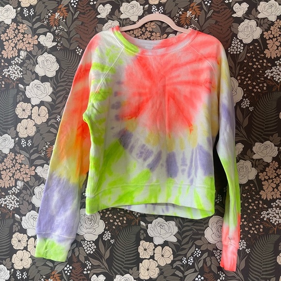 NWOT RE/DONE Hanes Classic Raglan Crewneck size large - Picture 6 of 10